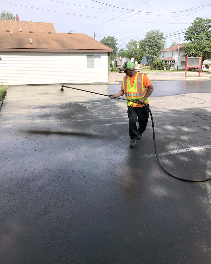 Commercial Parking Lot Paving