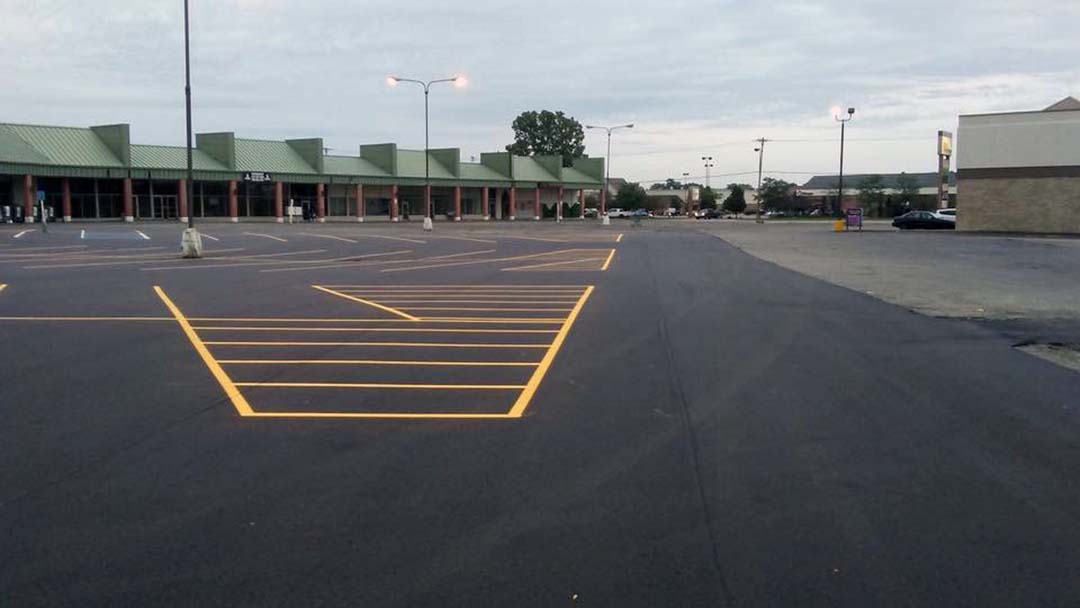 Parking Lot Line Striping Contractor Near Me