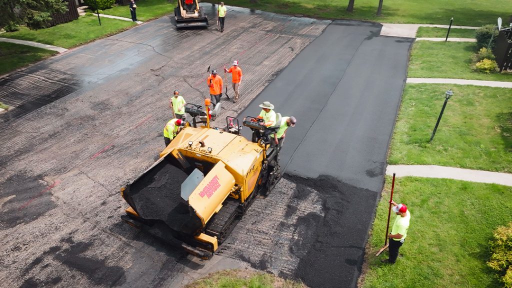 Asphalt Parking Lot Paving Contractor In Lansing Mi