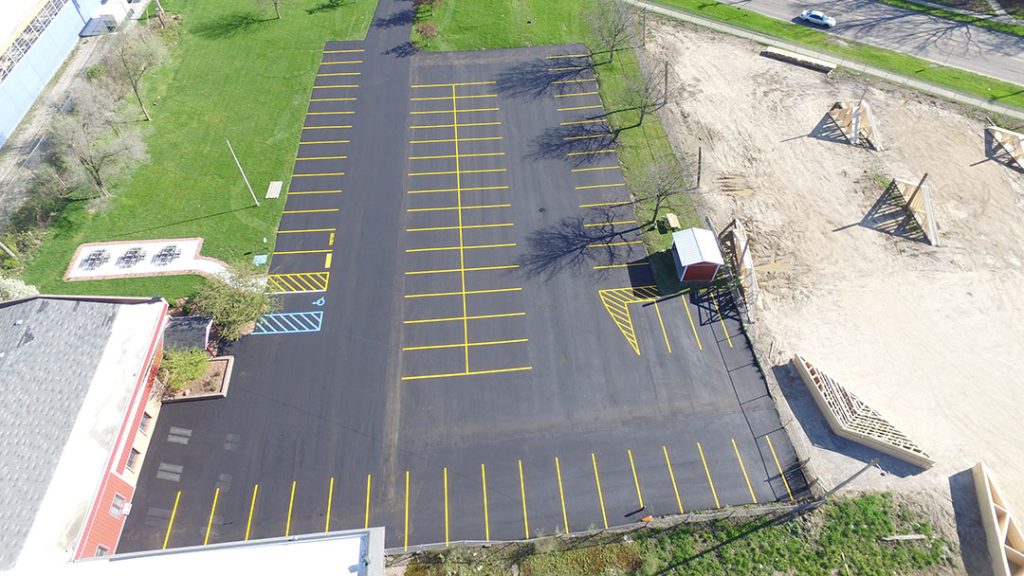Lansing Mi Asphalt Parking Lot Contractor
