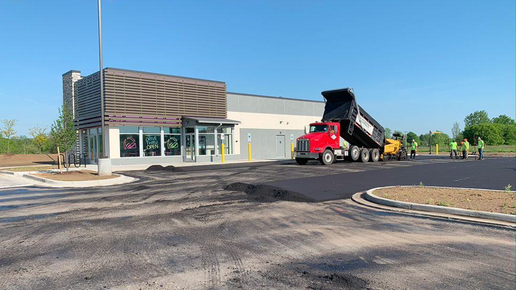 Lansing Mi Asphalt Parking Lot Paving Contractor