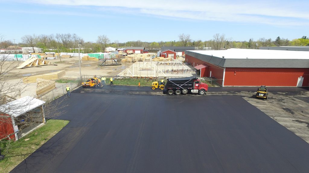 Lansing MI Asphalt Parking Lot Paving Company