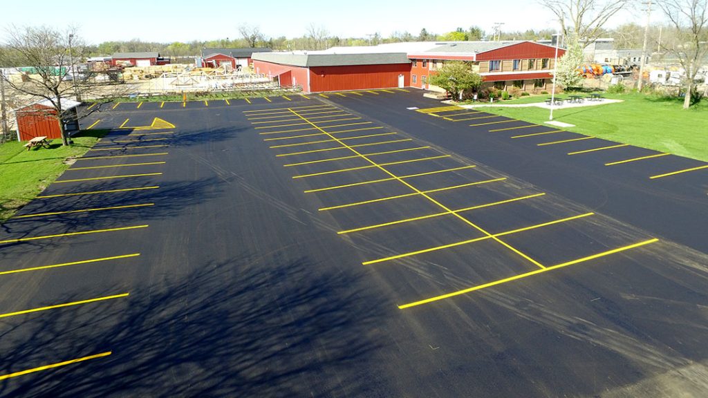Lansing Mi Asphalt Parking Lot Line Striping Company