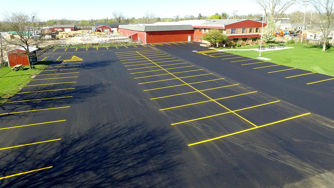 Lansing Mi Asphalt Parking Lot Line Striping Company